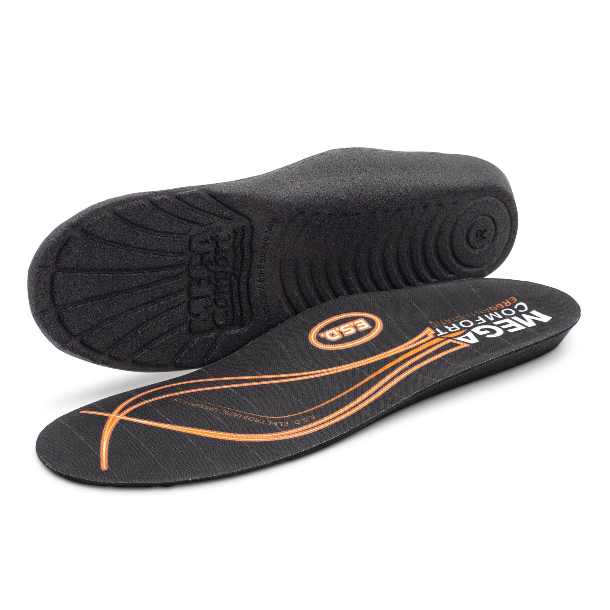 MEGA Comfort - Insole - ERGO Anti-Static - Unisex - Size: XXL (Men's 14-15) - Model # MCESD_TL-XXL